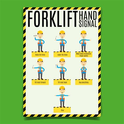 Forklift Hand Signals Osha