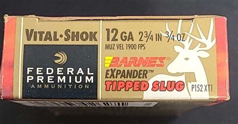 Federal Premium Vital Shok 12 Gauge 5 Rounds Metzger Property Services Llc