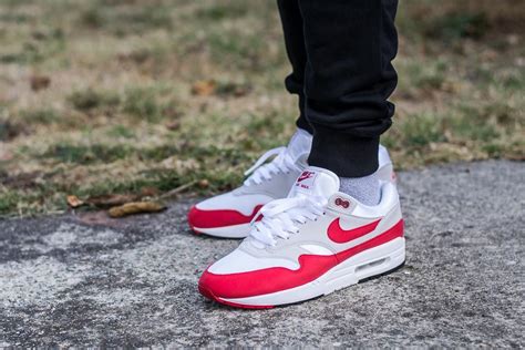 Nike Air Max Anniversary University Red On Feet On Foot Photo Best