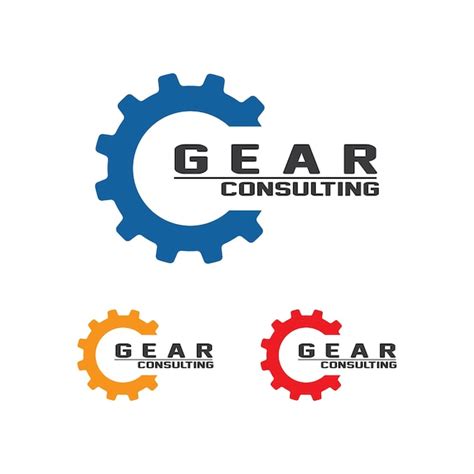 Premium Vector Gear Logo Template Vector Icon Illustration Design