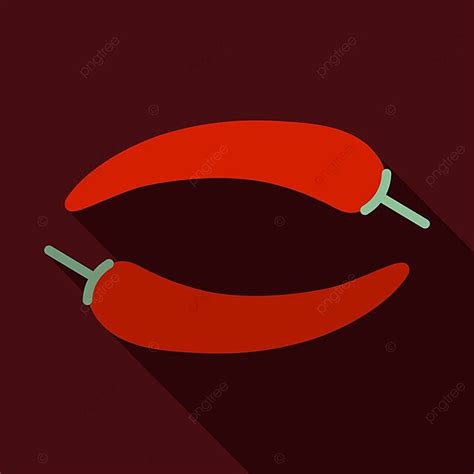 Red Hot Chili Peppers Vector Icon Vegetable Food Vector Design Vector
