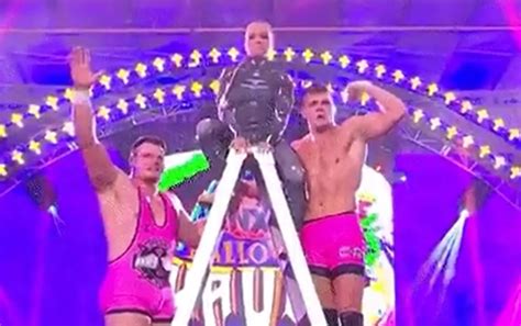 Creed Brothers Win In Tables Ladders Scares Match New Years Day