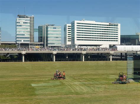 [OC] Amsterdam Schipol Airport security check queue outside (several