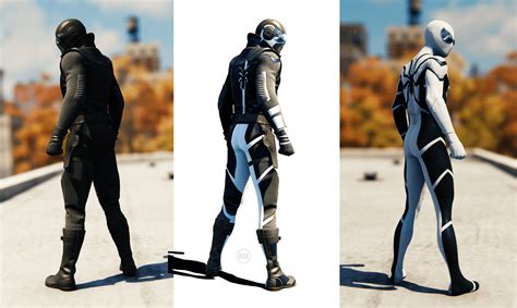 Suit Morph Concept Morphed The Noir And Future Foundation Suit Spidermanps4 R Gaming