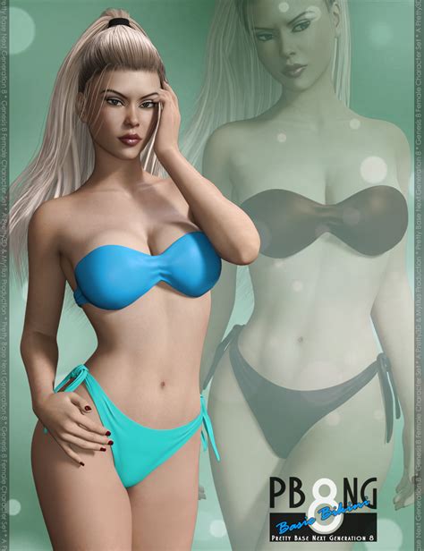 Pretty Base Ng Basic Bikini For Genesis Female S Daz D