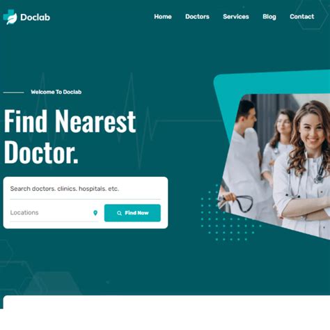 Create A Responsive Medical Landing Page With Html Css And Javascript