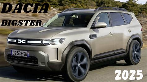 DACIA BIGSTER 2025 First Look New SUV Concept Dacia YouTube