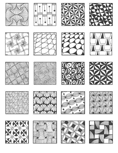 Grid06 | Zentangle patterns, Zentangle designs, Zentangle drawings