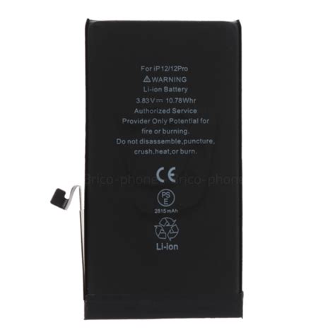 IPhone 12 12 Pro Batterie Originale Apple Riviera Mobile