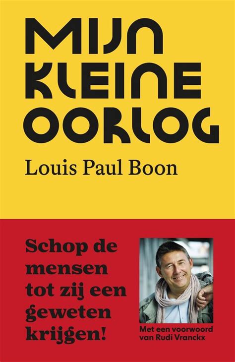 Bol Mijn Kleine Oorlog Louis Paul Boon 9789463930130 Boeken