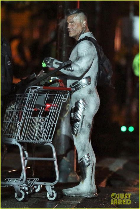 Josh Brolin Films Deadpool 2 In His Skin Tight Cable Costume Photo 3968056 Josh Brolin