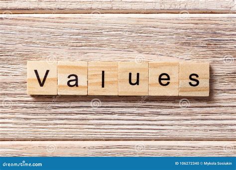 Values Word On Steps Royalty Free Stock Photo Cartoondealer