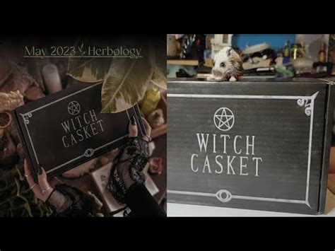 Witch Casket May Unboxing Theme Herbology Magickal Monthly