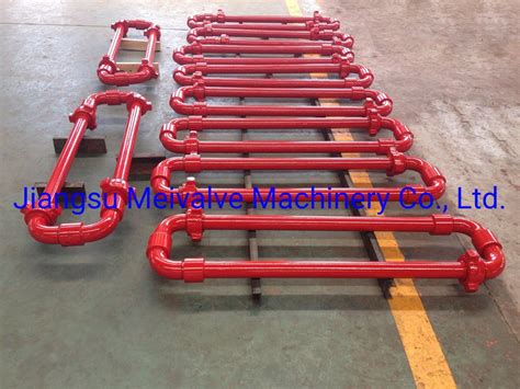 Fig Chiksan Pipe Pup Joint Hose Loops For Oil And Gas Hose