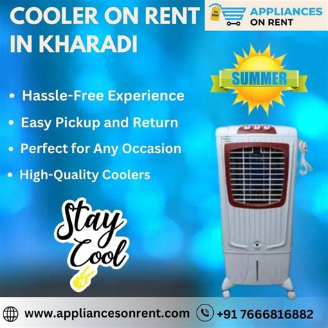 Stay Cool In Kharadi Rent A Refreshing Cooler Today In 2024 Fun Deserts Portable Air Cooler