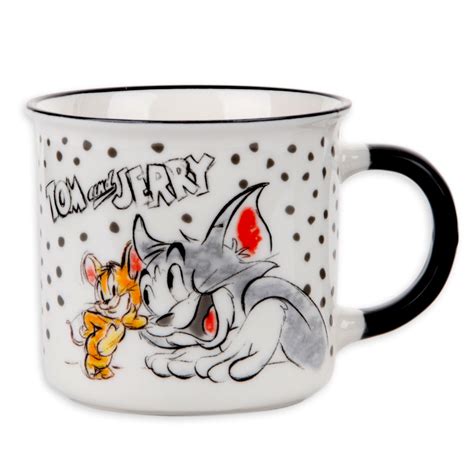 Kubek Ceramiczny Tom and Jerry Biały 400 ml Empik Sklep EMPIK