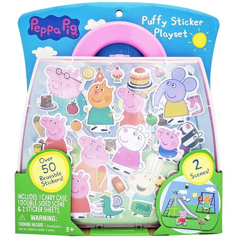 Nickelodeon Peppa Pig Plastic Puffy Sticker Playset - multicolored ...