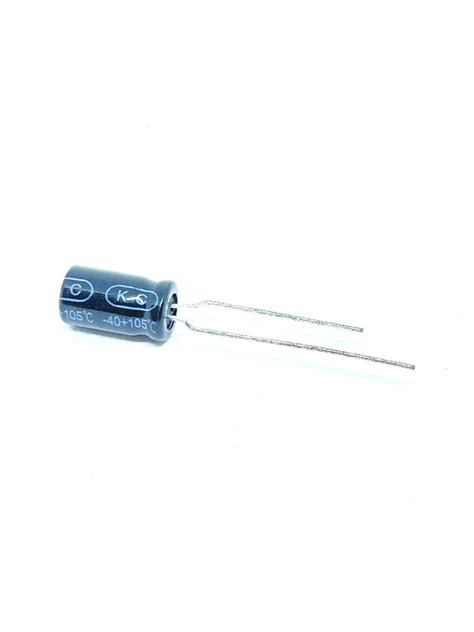 KIT 09 PEÇAS CAPACITOR ELETROLITICO 47UF 50V RADIAL 105º KC