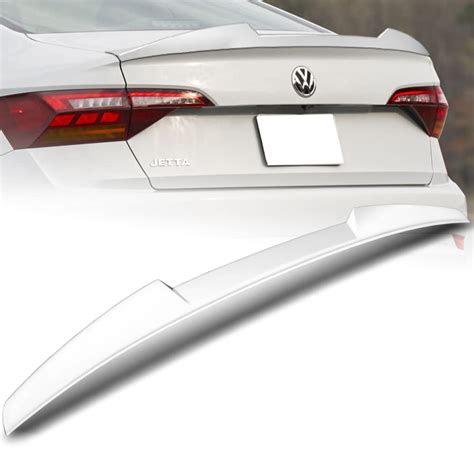 HK5 W Power ABS Plastic V Style Rear Trunk Lid Spoiler Wing Compatible