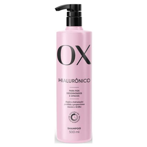 Shampoo Ox Hialur Nico Ml Ox Cosm Ticos