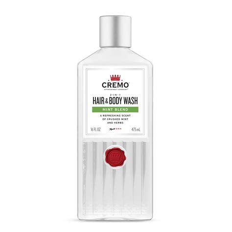 Cremo Body Wash 2 In 1 Mint Blend 16 Fl Oz