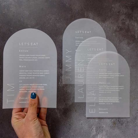 Wedding Menus: 10 wedding menu designs we just LOVE! - Polka Dot Paper