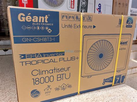 Climatiseurs G Ant Btu Inverter Tropical Alger Kouba Ouedkniss