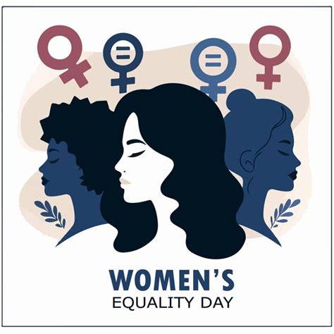 Premium Vector Womens Equality Day Flat Vector Illustration