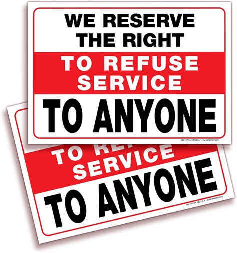 Isyfix We Reserve The Right To Refuse Service To Anyone