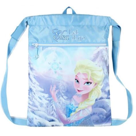 Frozen Sac Bandouli Re Bleu La Reine Des Neiges Let It Go Achat