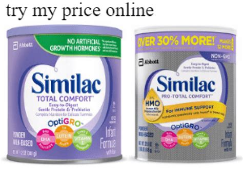 Difference between similac pro sensitive and pro total comfort | TMP