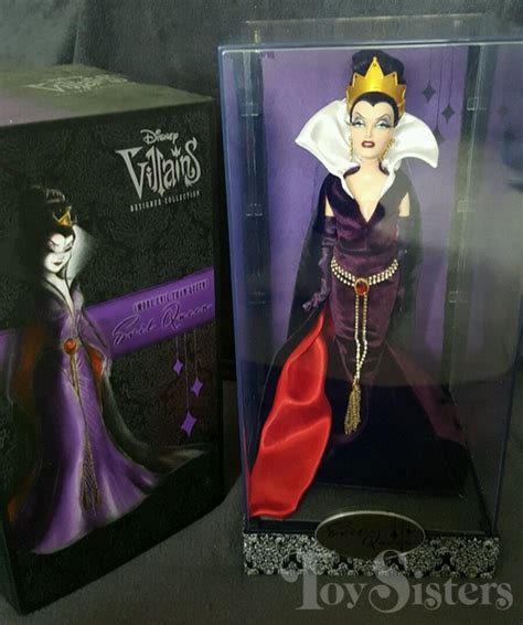 Disney Store Designer Villains Snow White Evil Queen Doll Toy Sisters