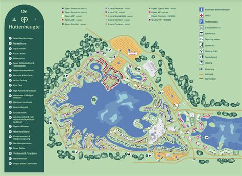 Center Parcs De Huttenheugte Plattegrond Map Vakantieparken Tips