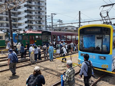 阪堺電気軌道あびこ道車庫で「路面電車まつり」 Osaka Style