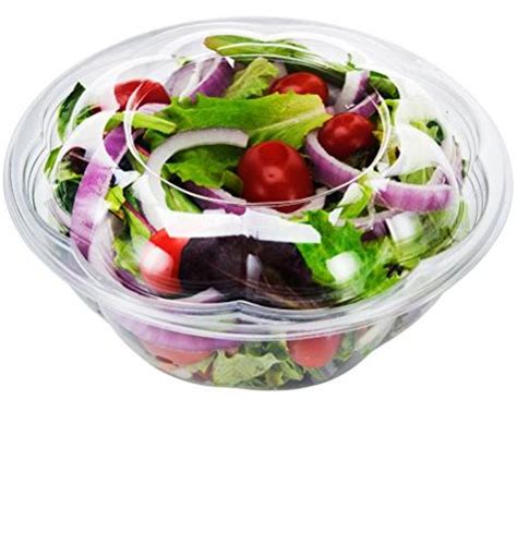 Dobi Salad To Go Containers 32oz Clear Plastic