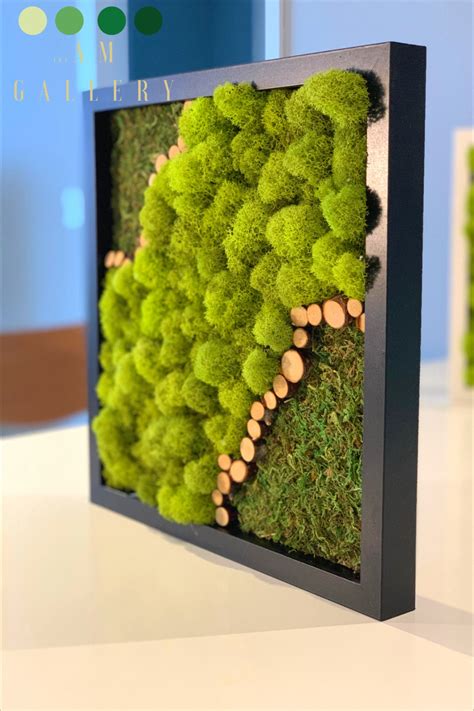 20 Framed Moss Wall Art