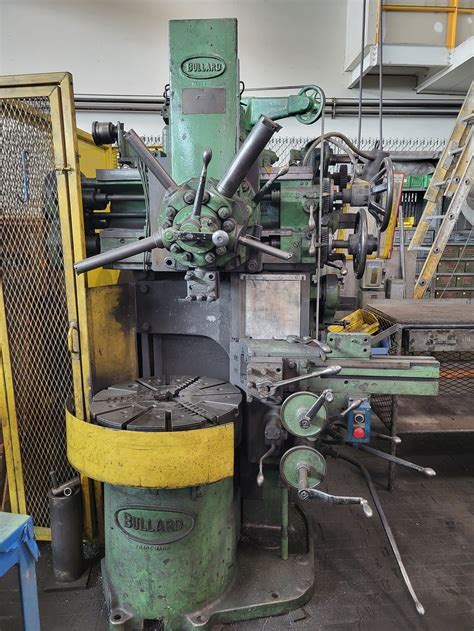 Bullard Spiral Drive 24 Vertical Turret Lathe Two Spade Machinery