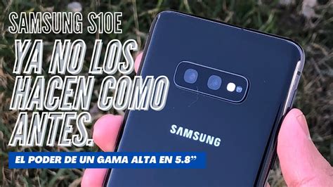 Samsung Galaxy S E En Test De Bater A Androone Youtube