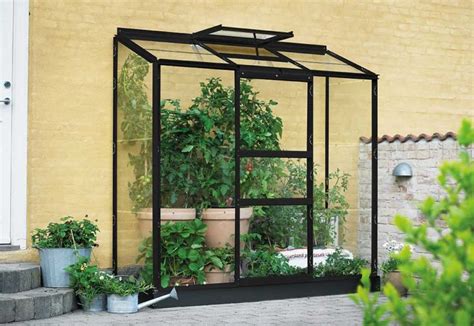 Serre De Jardin Adoss E En Verre Horticole Atlan M Halls