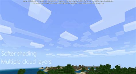 Super Duped Clouds Shader (Win10 Only) | Minecraft PE Texture Packs