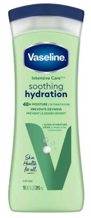 Vaseline Intensive Care Soothing Hydration H Moisture Lotion Source