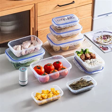 Caja De Almacenamiento De Alimentos Al Vac O Para Microondas Caja Bento