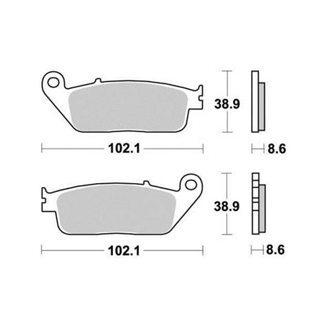 Plaquette De Frein Tecnium Pour Moto Cagiva Navigator T