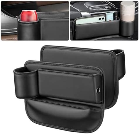 Uoqo Car Seat Gap Organizer Pack Car Seat Gap Filler With Cup Holder