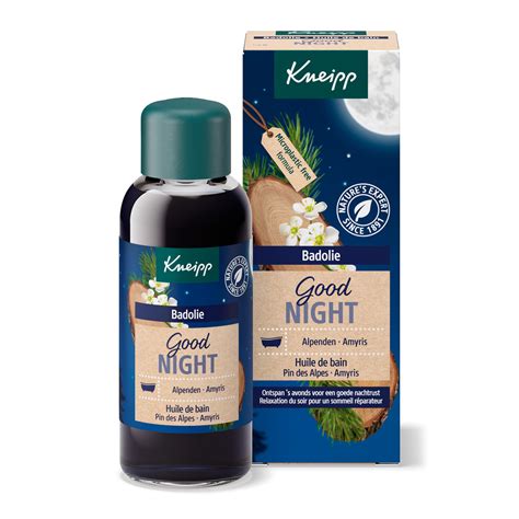 Huile De Bain Pin Des Alpes Amyris Good Night Kneipp Le Flacon De