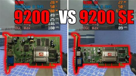 Radeon 9200 Vs Radeon 9200 Se Test In 11 Games No Fps Drop Capture Card Youtube