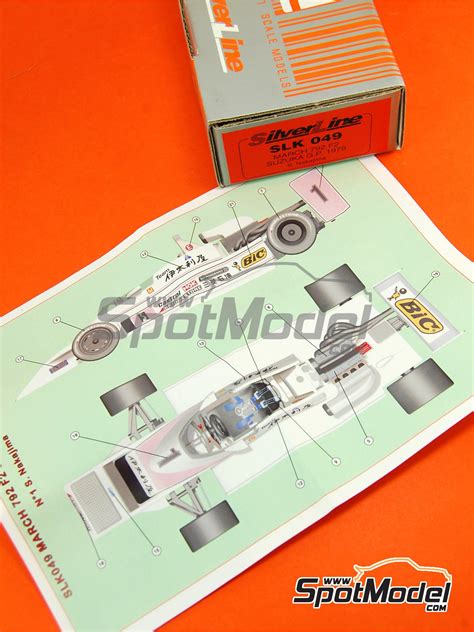 Tameo Kits Slk049 Car Scale Model Kit 143 Scale March 792 F2