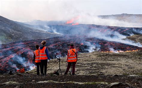 Island Erlebt Erneuten Vulkanausbruch