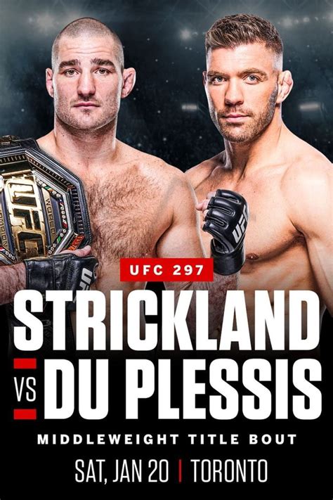 Ufc 297 Strickland Vs Du Plessis 2024 Posters — The Movie