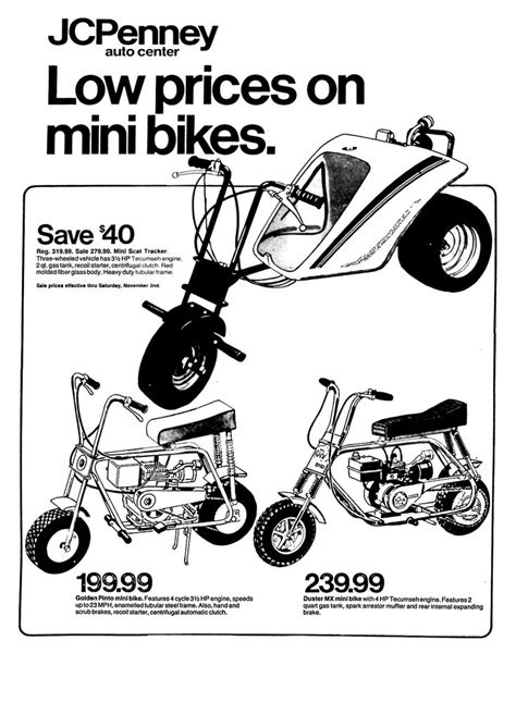 Mini Bike From Bicycle Plans Vintage Projects 59 Off